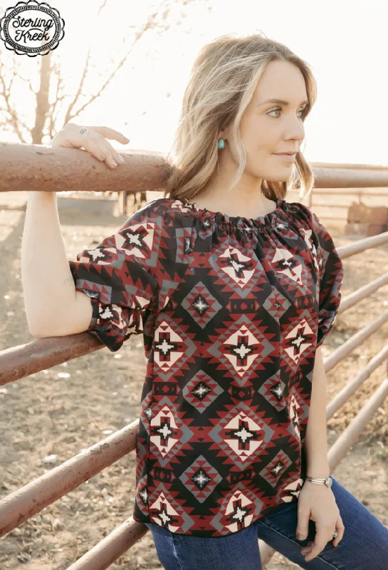 El Reno Aztec Top