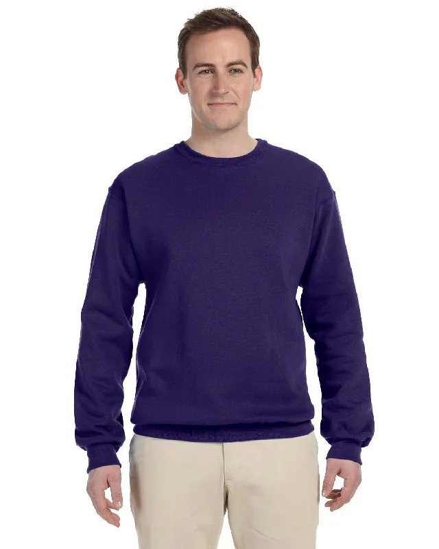 Hot Deal Jerzees 50/50 Crewneck Sweatshirt | Deep Purple