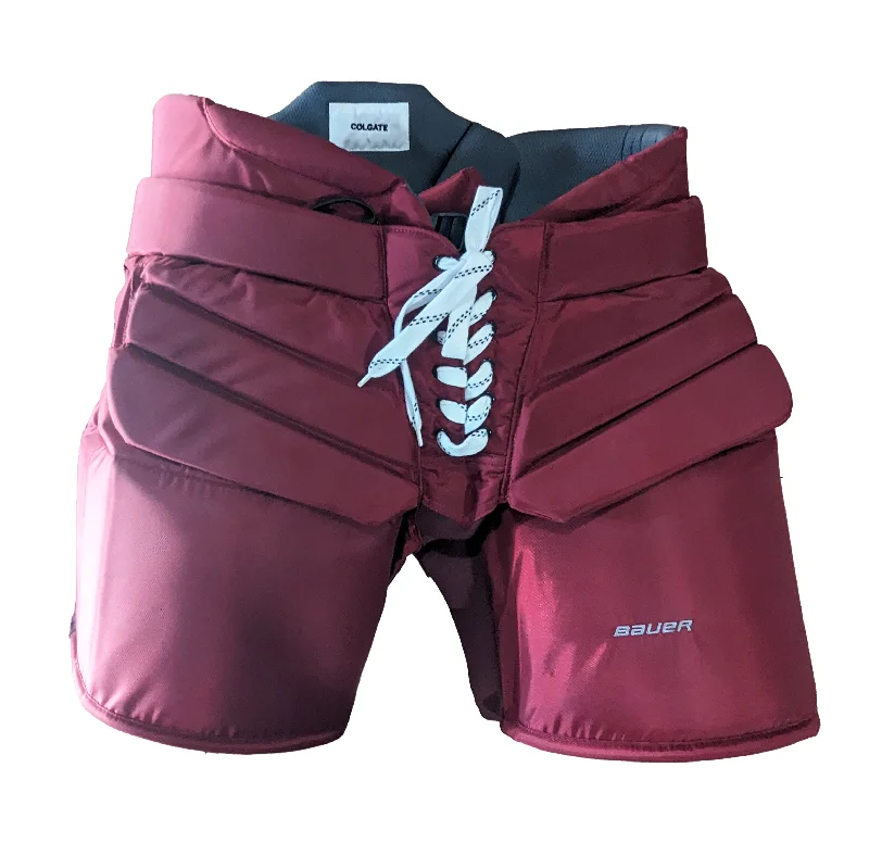 Online Deal Bauer - NCAA Pro Stock Hockey Goalie Pants (Maroon)