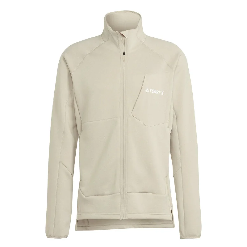 Weekend Bargains to Indulge In adidas - Men's Terrex Xperior Medium Fleece Full Zip Jacket (IB1837)
