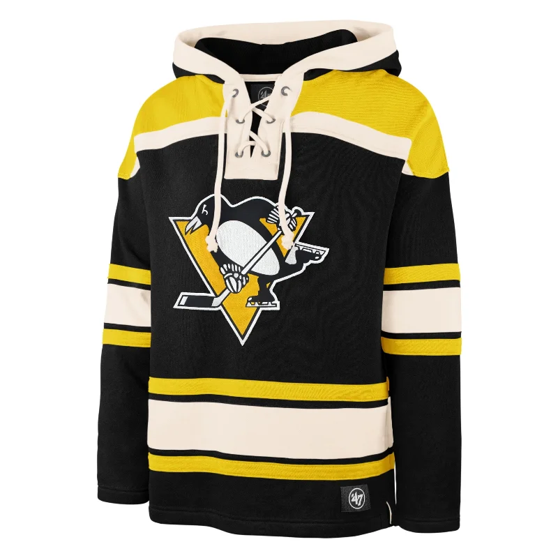 Final Offer PITTSBURGH PENGUINS SUPERIOR '47 LACER HOOD