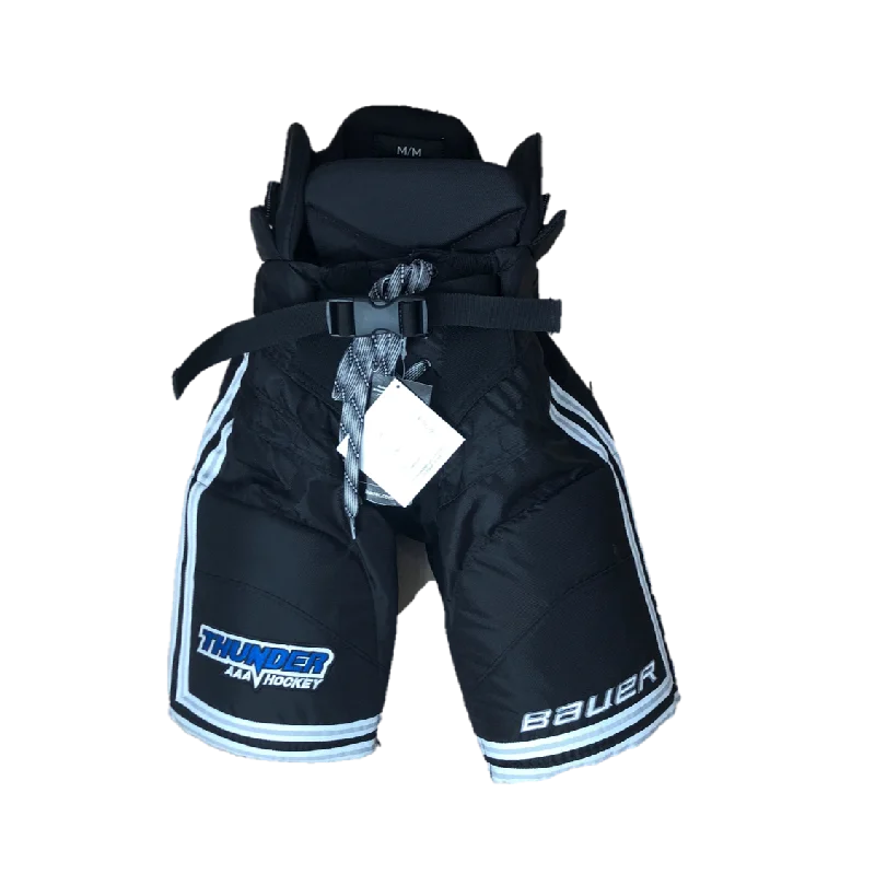 Anniversary Sale Bauer Nexus- Pro Stock Junior Hockey Pants (Black/White/Blue)