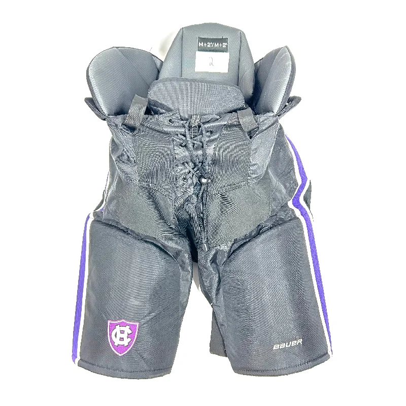 Act Fast Bauer Nexus - Used NCAA Pro Stock Hockey Pants (Black/Purple)