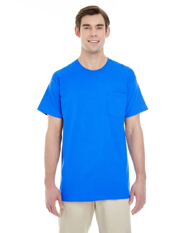 Super Sale Gildan Pocket T-Shirt | Royal