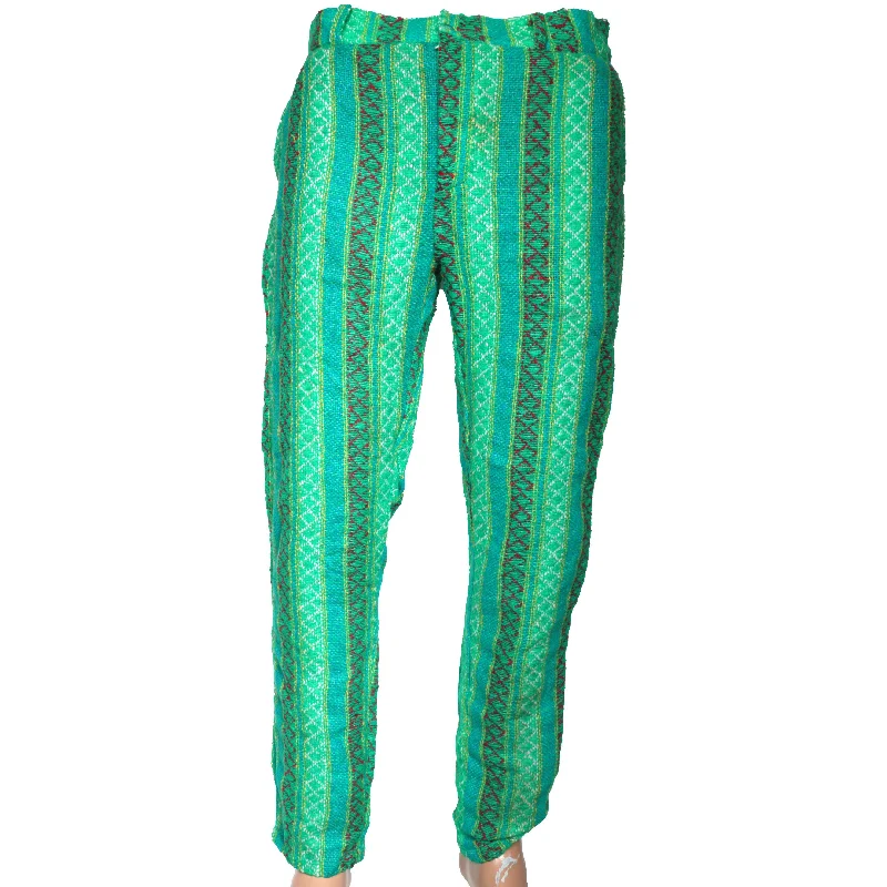 Big Discounts Green Printed dress pant