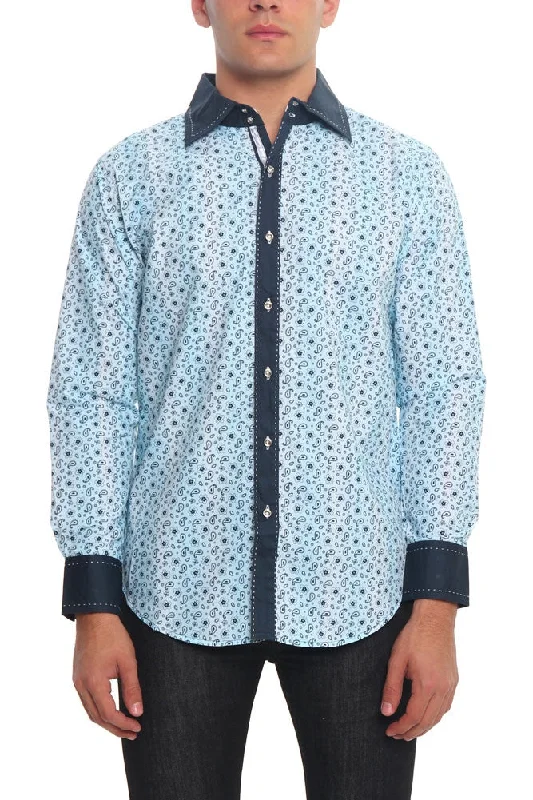 Epic Deals Paisley Button Up Shirt