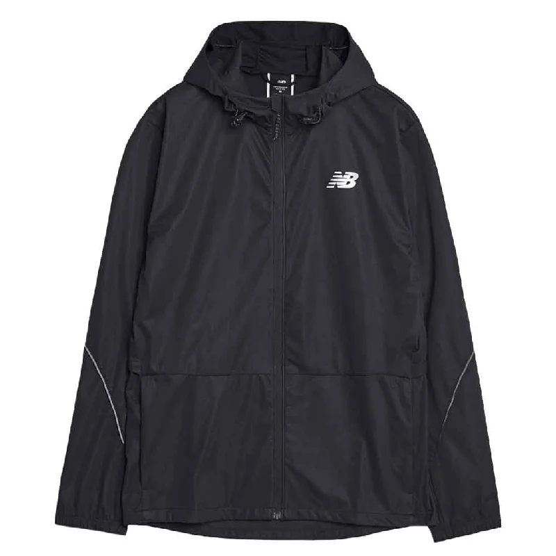 Steals and Deals New Balance - Men's Impact Run Water Defy Jacket (MJ21266 BK)