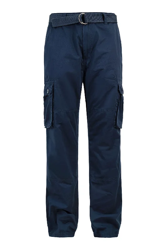 Don't Wait Men's Essential Enzyme Washed Twill Cargo Pants (2)