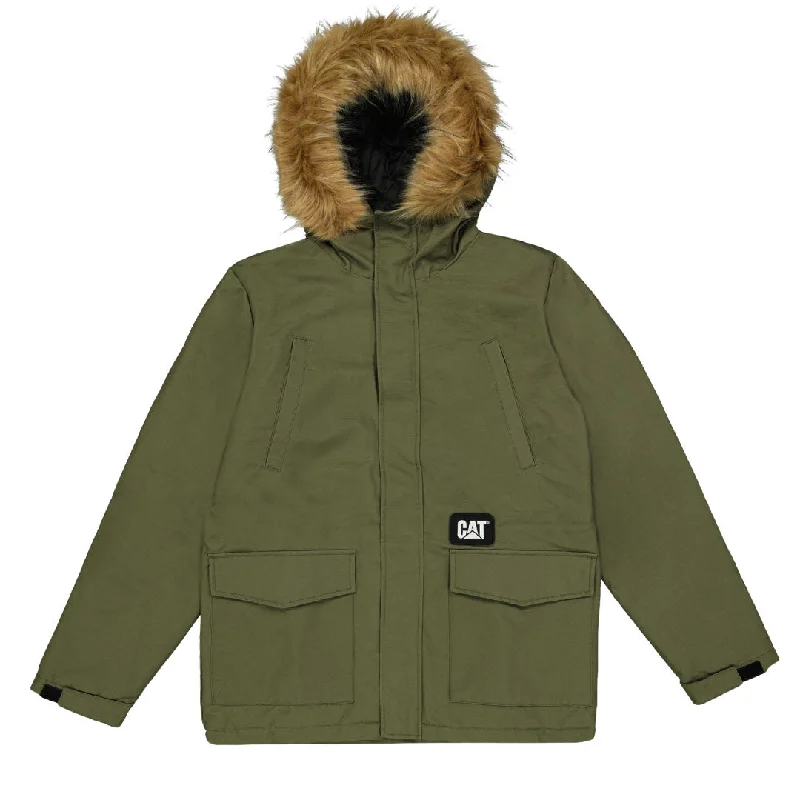 Amazing Deals CAT (Caterpillar) - Men's Fur Hood Parka (7040025 12079)