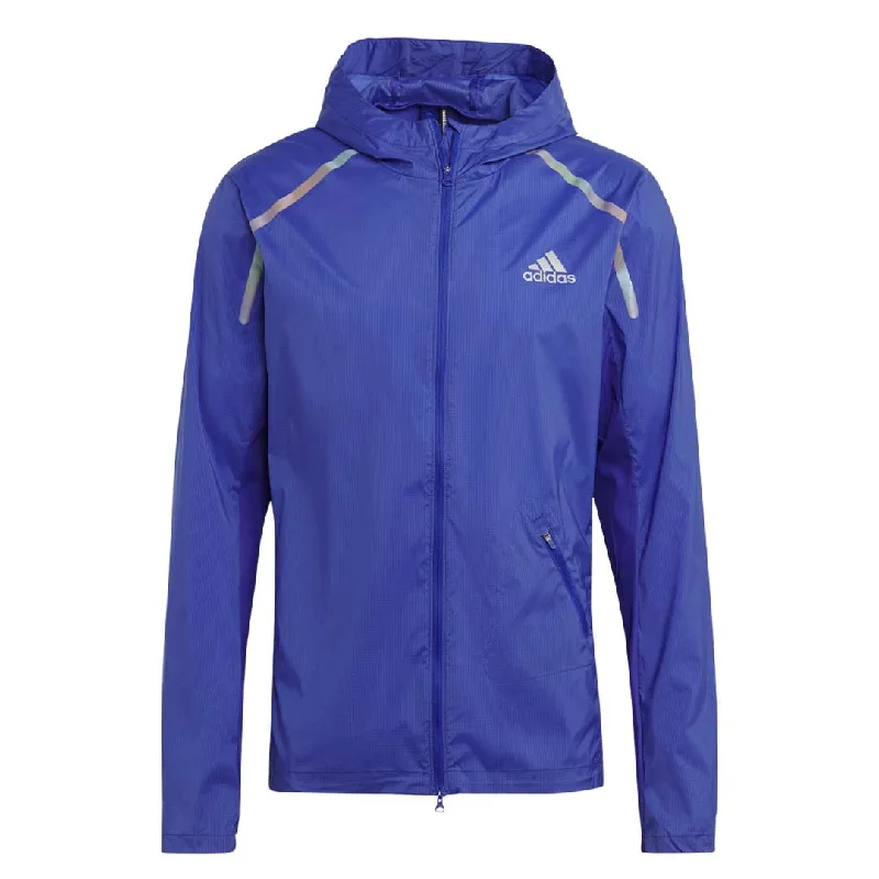 Overstock Sale adidas - Men's Marathon Warm-Up Running Jacket (IB8951)