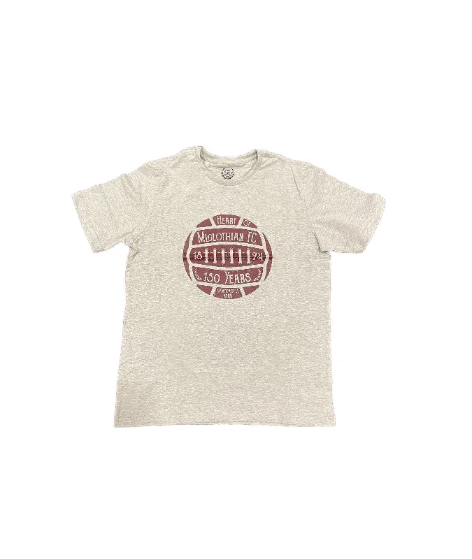 Price Break 150th Grey Retro Football T-Shirt