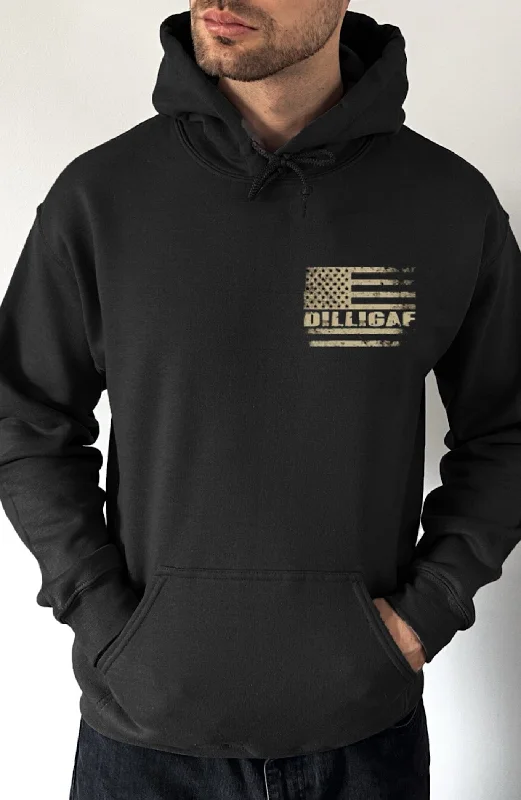 Weekend Specials to Love Simple Duty Honor Dilligaf Pullover Hoodie