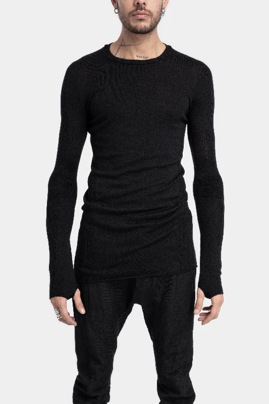 Can't Beat Lightweight wool knit sweater