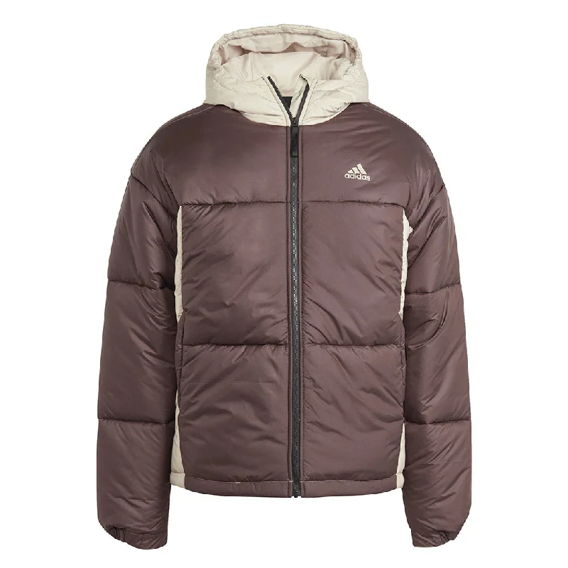 Weekend Specials to Cherish adidas - Men's BSC 3-Stripes Puffy Hooded Jacket (IK0519)