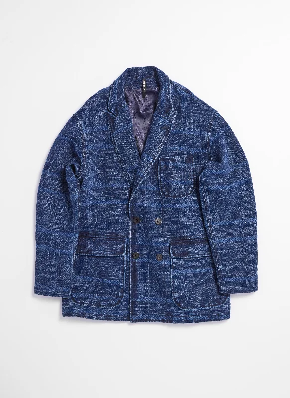 Special Savings Indigo Kendo Worker Blazer