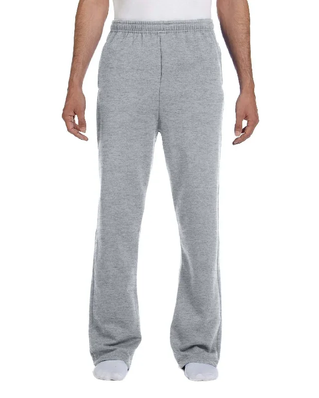 Steals and Deals Jerzees Open Bottom Fleece Sweatpants | Oxford