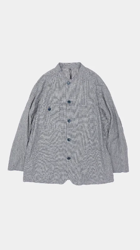 Super Sale Indigo Chambray Work Jacket