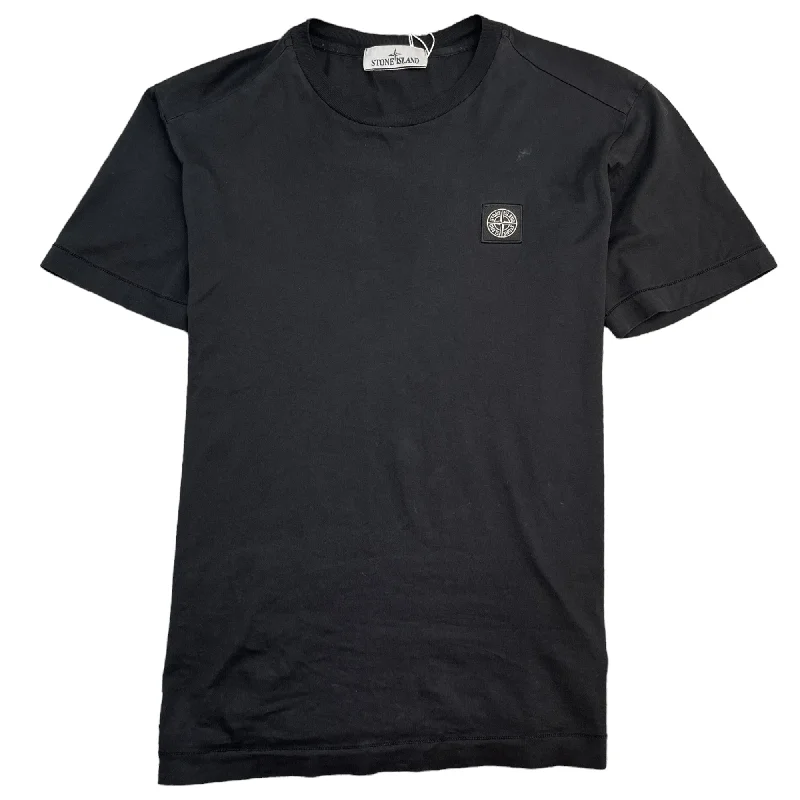 Deal Dash Men's Embroidered Logo T-Shirt Black Size S