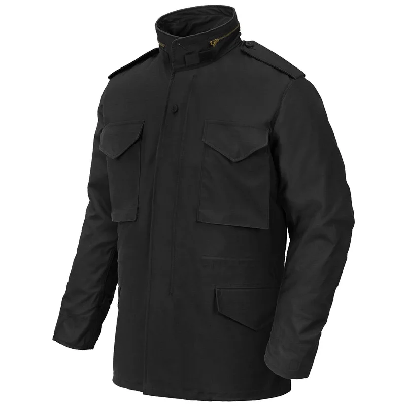 Weekend Offers That Thrill Helikon M65 Field Jacket NyCo Sateen Black