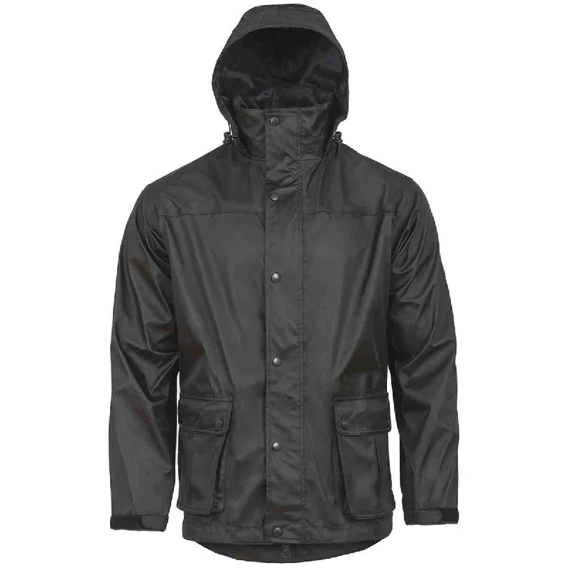 YEAR-End Clearance Highlander Tempest Waterproof Jacket Black