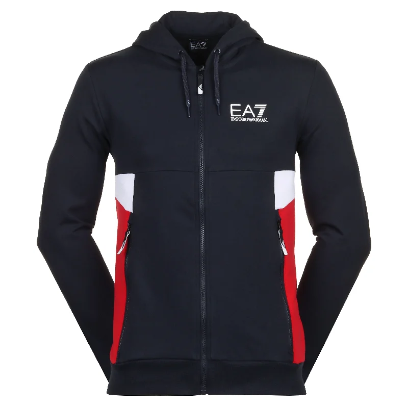 Flash Deals Emporio Armani EA7 Block Training Hoodie