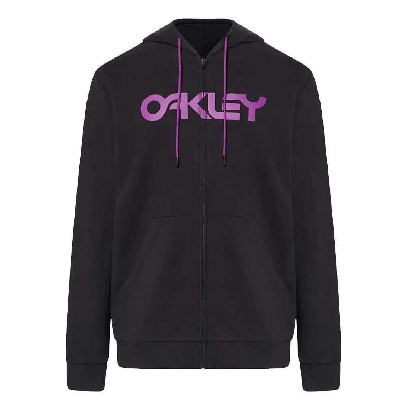 Midnight Madness Oakley - Men's Teddy Full Zip Hoodie (FOA403057 9EB)
