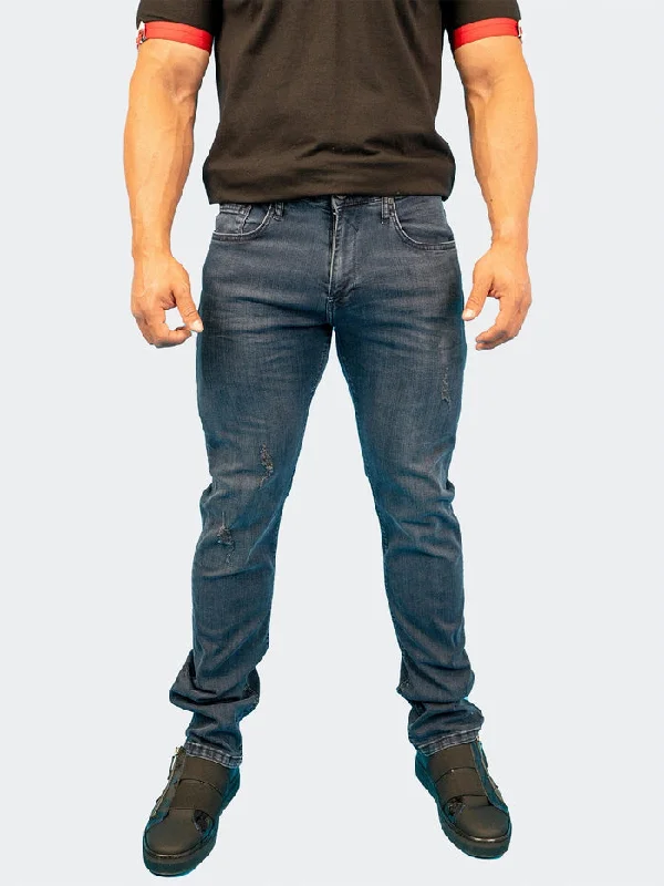 Make Your Weekend Count with Savings Maceoo Stretch Pant | Jeans Leader Blue