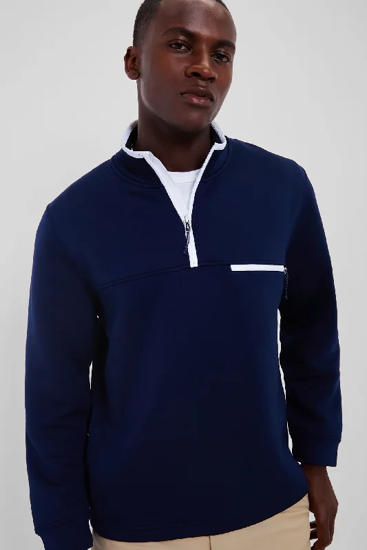Online Only Navy Quartermaster Outer Fleece