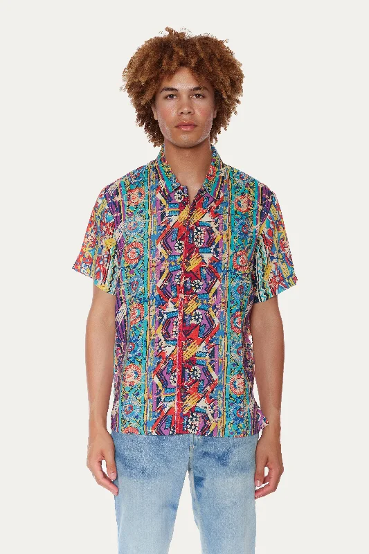 Daily Deals Camarosa Short Sleeve Button Up Shirt