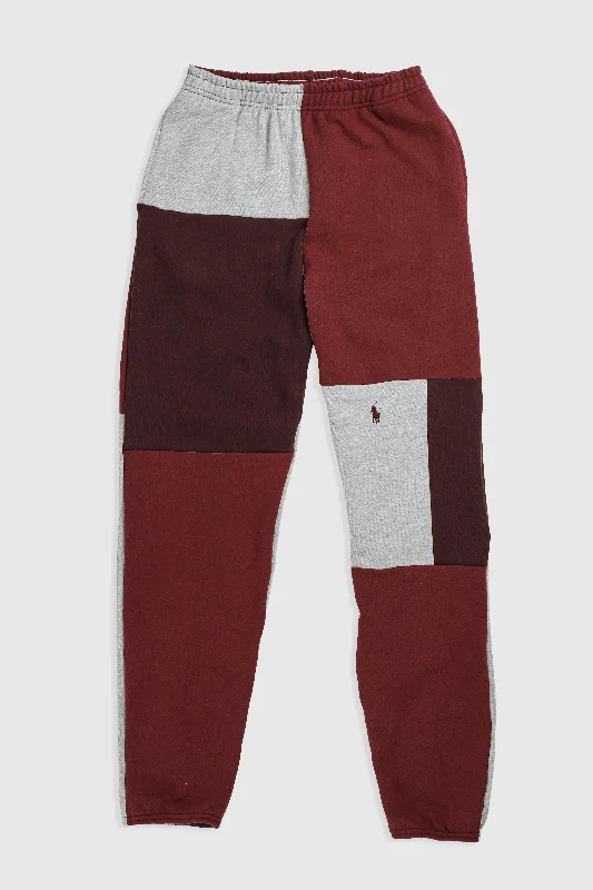 Unisex Rework Patchwork Sweatpants - S