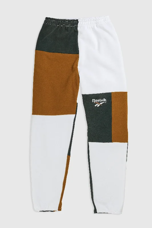 Unisex Rework Reebok Patchwork Sweatpants - M