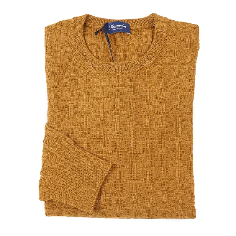 Price Drop Alert Drumohr Basket Knit Merino Wool Sweater