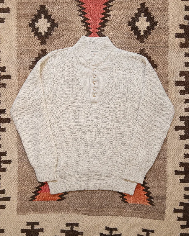 Low Price Alpaca Submariner Henley - Cream