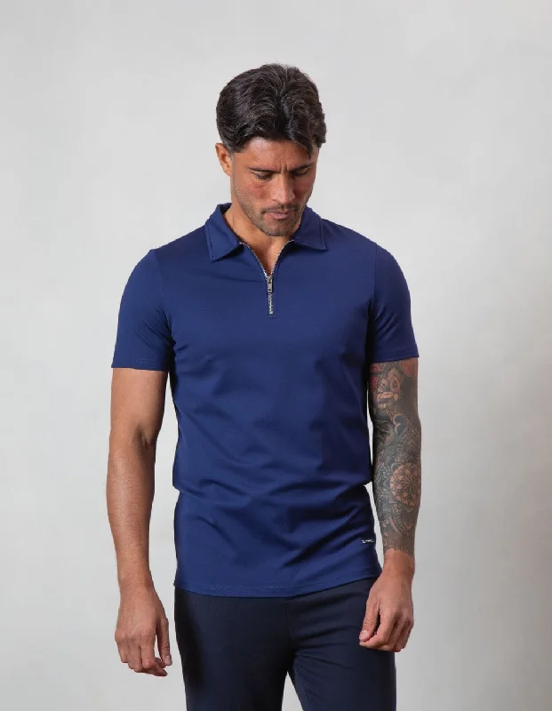 New Deals Premium Zip POLO NAVY