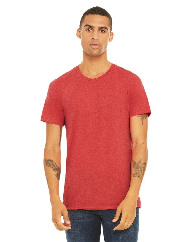 Deal Alert Bella+Canvas Triblend T-Shirt | Red Triblend