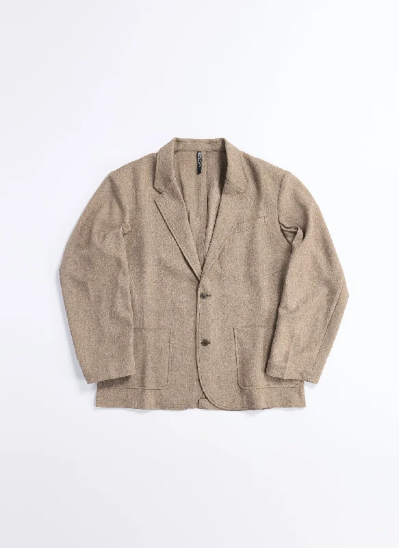 Weekend Specials to Celebrate Naturemier Melange Polyester Soft Single Breasted Blazer