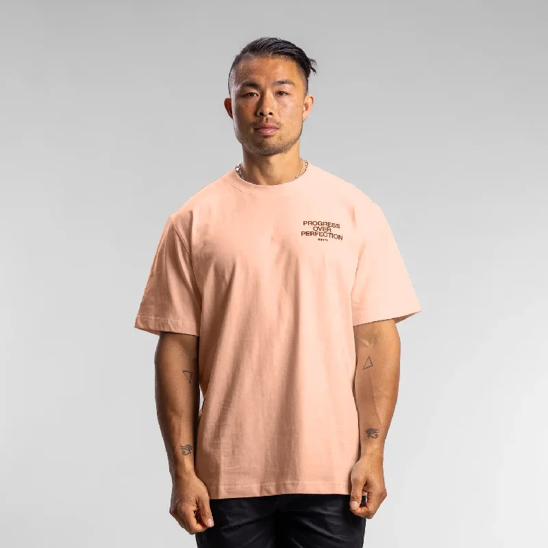 Can't Be Beat Progress Block Tee Unisex Clay
