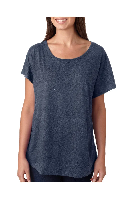 Best Deals Next Level Womens Dolman Jersey Short Sleeve Scoop Neck T-Shirt - Indigo Blue Best Deals Next Level Womens Dolman Jersey Short Sleeve Scoop Neck T-Shirt - Indigo Blue