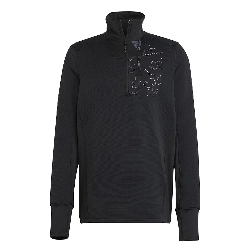 New Markdowns adidas - Men's X-City 1/4 Zip Sweatshirt (HL3941)