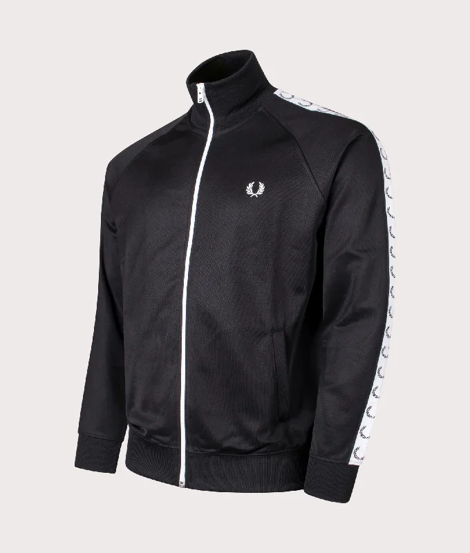 Price Reduction Zip Through Taped Track Top