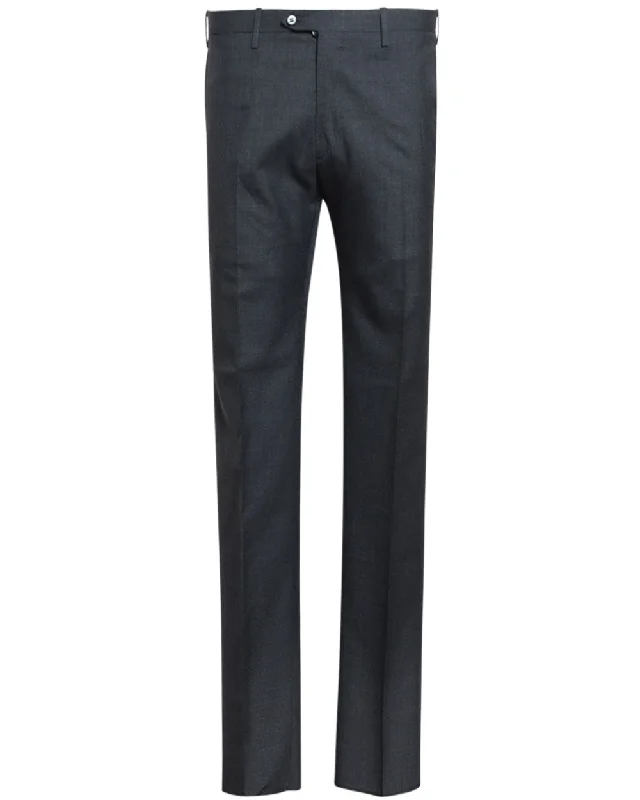 New Arrival Charcoal Virgin Wool Dress Trouser