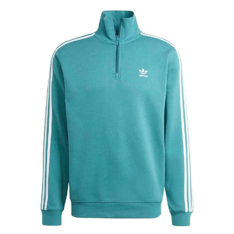 Weekend Bargains to Grab adidas - Men's Classics 3S 1/2 Zip Sweatshirt (IL2499)