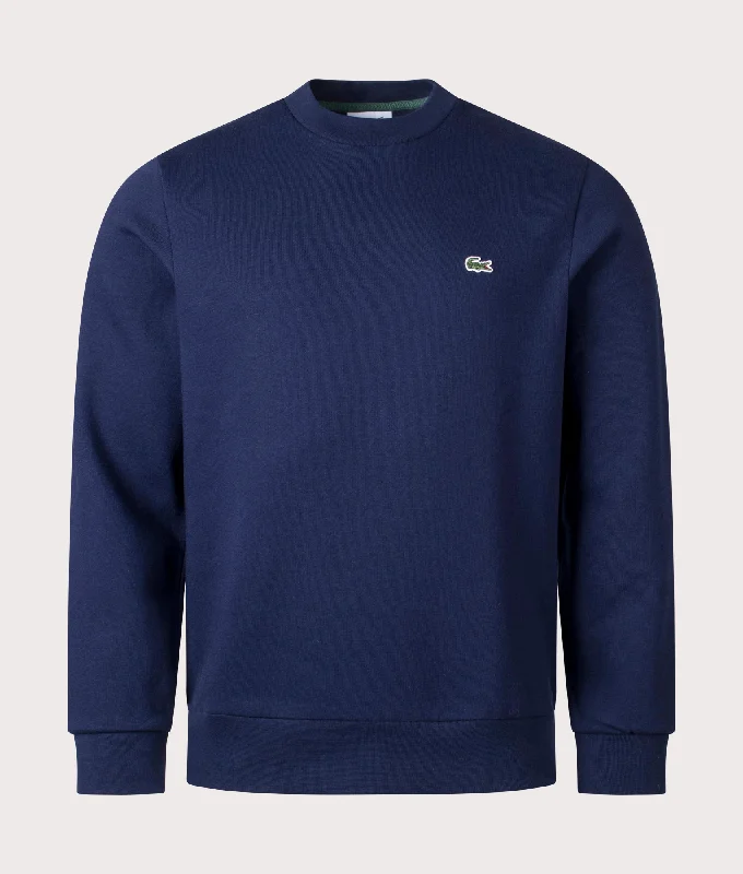 Overstock Relaxed Fit Brushed Cotton Sweatshirt