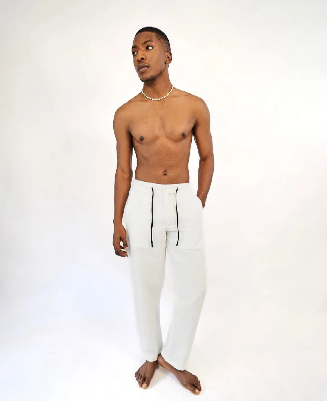 Bonus Savings White linen pant