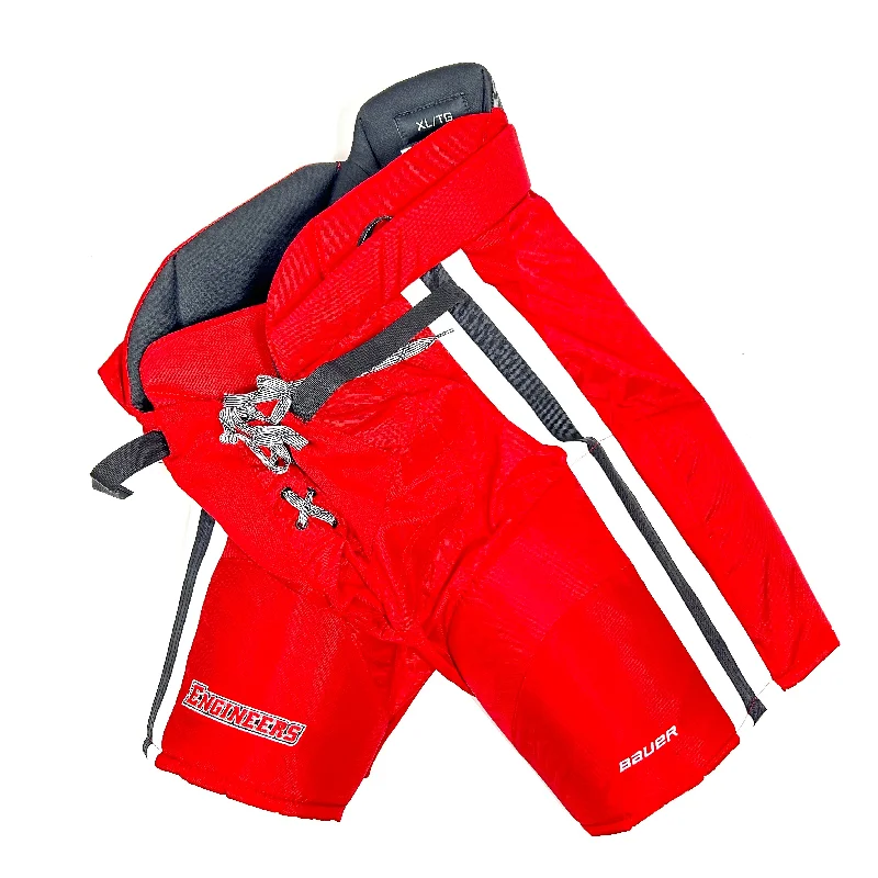 Midnight Madness Bauer Nexus - Used NCAA Women's Pro Stock Hockey Pants (Red/White/Black)
