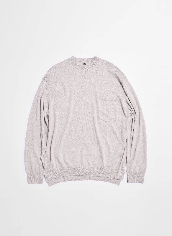 Super Bargain Mercerised Merinol Wool Long Sleeves Pocket Tops
