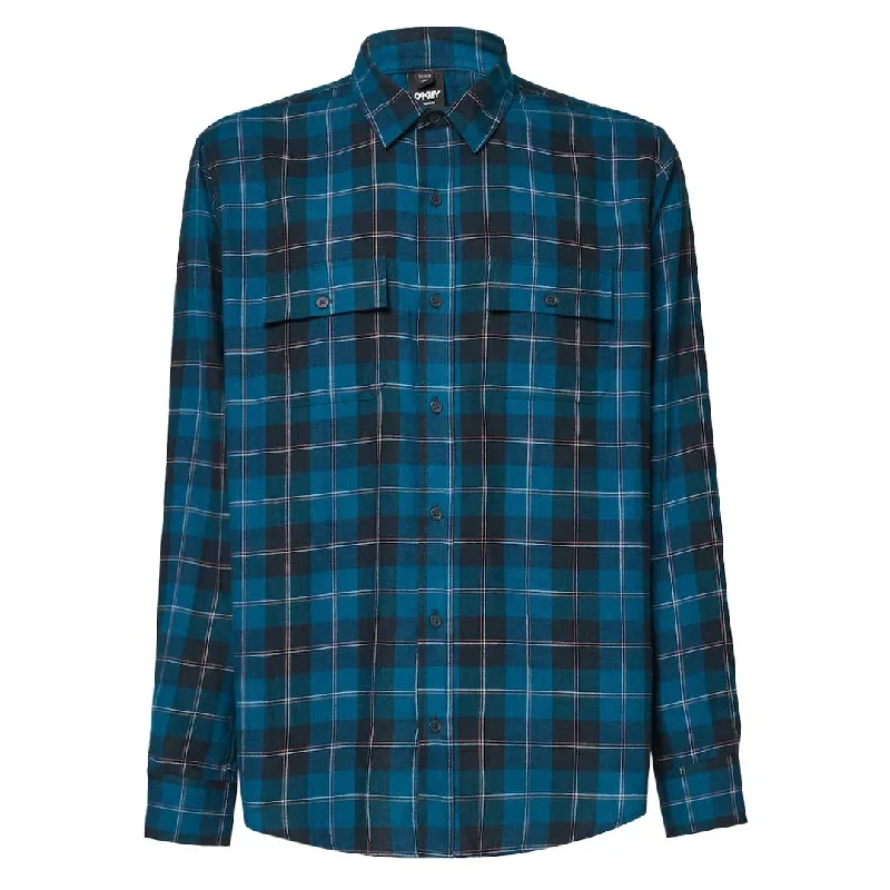 Exclusive Offer Oakley - Men's Cabin Button Down Long Sleeve T-Shirt (FOA403064 9CH)