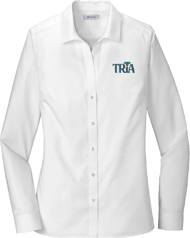 Super Bargain Red House Ladies Nailhead Non-Iron Shirt
