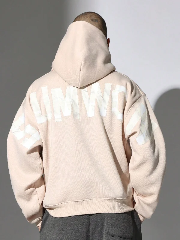 Weekend Deals That Sizzle Regular Fit Overhead Hoodie With Front And Back Graphic Print