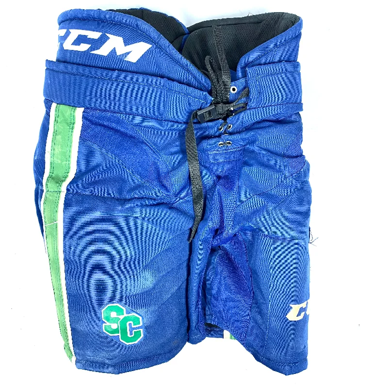 Weekend Deals That Excite CCM HP31 - Used CHL Pro Stock Hockey Pants (Blue/Green)